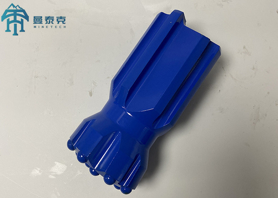 Mining Tools T51 152mm Rock Drilling Bit Blauwe kleur Ballistische knop