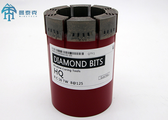 NQ2 50mm Geologisch de Mijnbouwgebruik van Diamond Core Drill Bit NQ