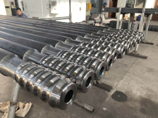 915 mm-6500 mm draadloze stalen boorstaaf R32 R38 T38 T45 met M/F aansluiting