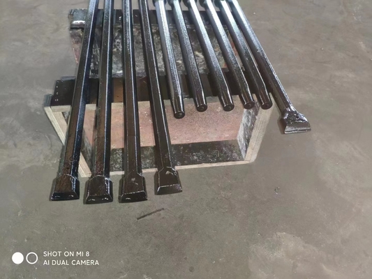 Hexagonale 22 mm Plug Hole Integral Drill Steel Of Rock Drill Rod Voor steengroeven Mining Rock Drilling Tools