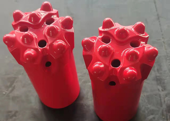 R32 76mm 45CrNi draadknoppen met 13 carbiden voor boorgereedschappen met hamer