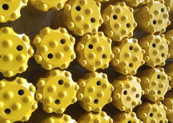 76 mm T38 T45 R32 Draadknop Bit Rock Drilling voor het brouwen en mijnbouw