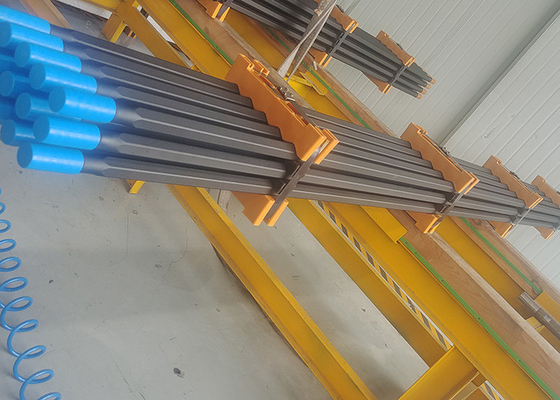 Deeltjes van mijnmachines T38 Draadboorstaaf Voor mijnbouw Quarring Tunneling Blasting