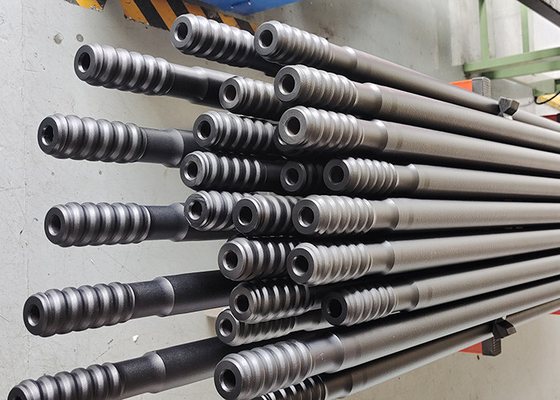 Ronde vorm Uitbreidingsstaaf Mining Rock Drilling Tools T38 Thread Drill Rod