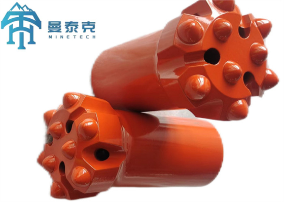T45 Gedrukt steengroefboorstuk 76 mm Diameter Warmtebehandelingsproces