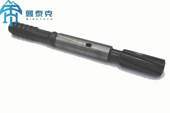 Draad T38 Schank Adapter voor Tunneling Top Hammer Drill Tools met 380 mm lengte voor drift en tunneling toepassingen