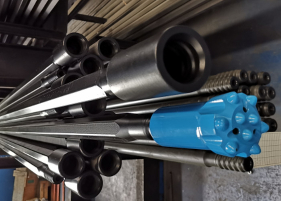 T38 Speed Rod MF 3660mm Thread Drill Rod Voor Hard Rock Drilling