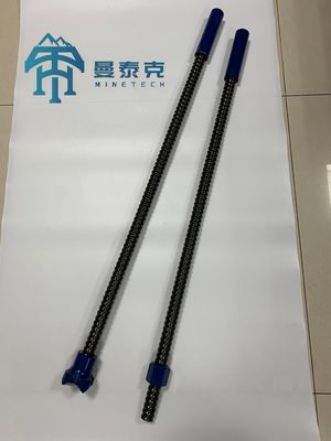 Full Threaded Hollow Grouting Self Drilling Anchor Bolt for Coal Mining Applications