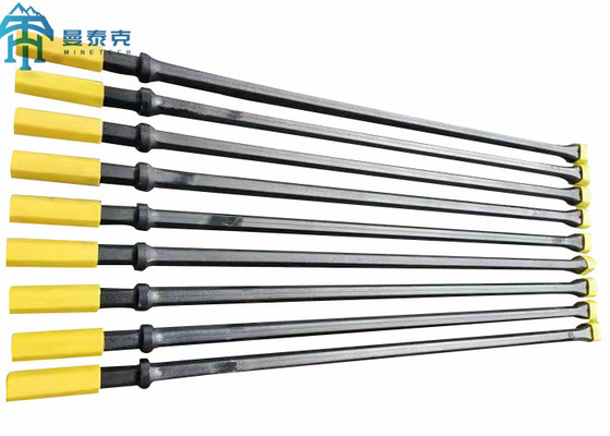 H22x108mm Integrale de Prikboring van Boorrod steel with chisel bit