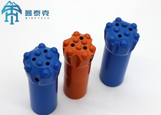 Precision Conical Button Bit Short Skirt Carbide Steel Drill Bit met aangepast knopnummer 7°/11° Taper