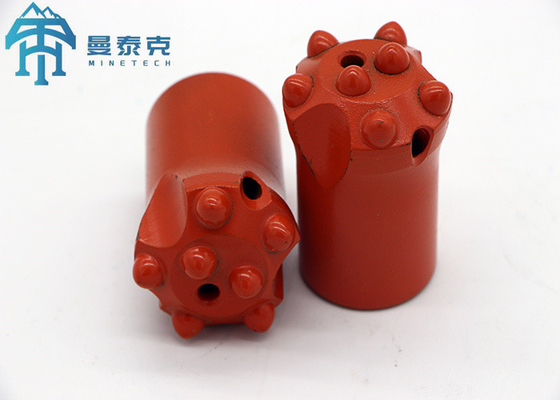 Precision Conical Button Bit Short Skirt Carbide Steel Drill Bit met aangepast knopnummer 7°/11° Taper