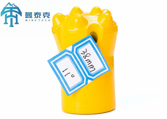 Hardmetalen knoppen Heet geperste 38 mm conische knopbits voor boorprestaties