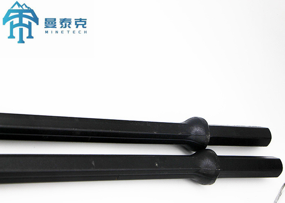 H25 Conical Rock Drilling Tool Hexagonal Drill Rod voor mijnbouw en steengroeve