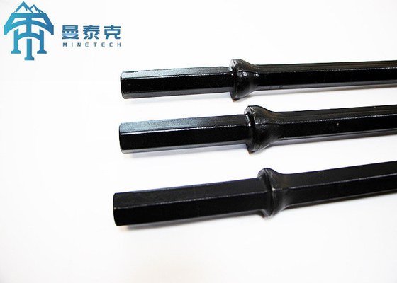 H22 1000mm Rotsboorgereedschap Hexagon Mining Shank 12 Grade Conical Drill Taper Rod