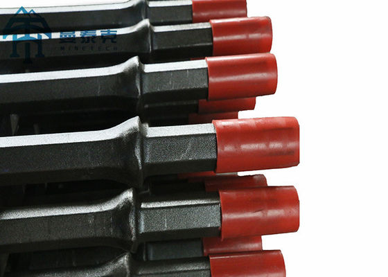 Steengroeveringsgereedschappen 7 graden conicaire 22 mm zeshoekige boorstaaf voor de steengroeve