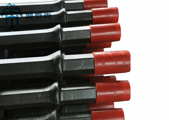 Hex22 11 graden Taper boorstaaf voor pneumatische rotsboor en benzine rotsboor