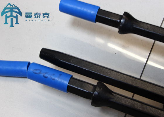 H22 1000mm Rotsboorgereedschap Hexagon Mining Shank 12 Grade Conical Drill Taper Rod