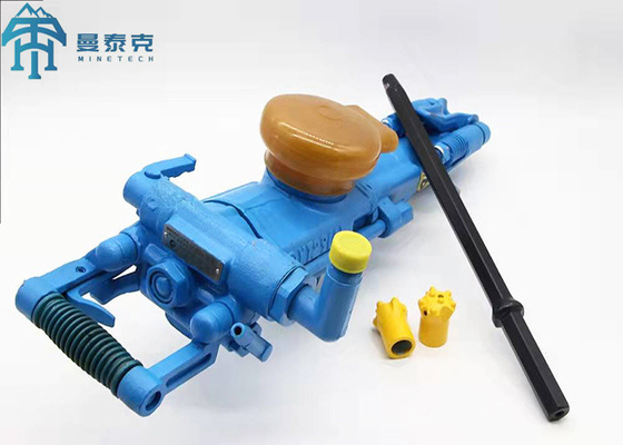 Nieuwe 82mm Cylinder Diameter Rock Drilling Machine Schankkop Dia 34-45mm 0,4-0,63MPa Luchtdruk