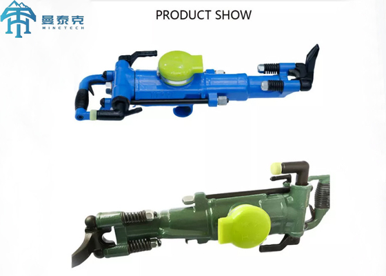 Pneumatische steenboormachines Blauwe steenboormachine FT160A YT29A Voor de mijnbouw van erts