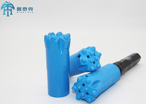 Mth Drop Center SR35 Thread Button Bit Diameter 127mm Blauwe kleur