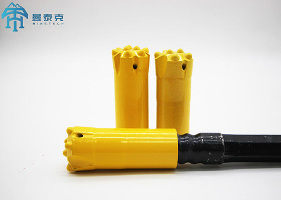 43-127 mm Diameter H Thread Rock Drill Bits Langdurige steengroeveringsoplossing