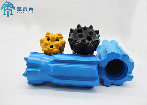 Tophammer 76mm T45 terugtrekknop bit gecementiseerde karbide mijnwerktuig