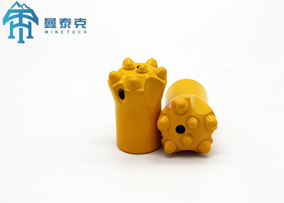 Hardmetalen knoppen Heet geperste 38 mm conische knopbits voor boorprestaties