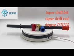 22*108mm 11 graden Hexagonale boorstaaf Hamer Rotsboorgereedschap