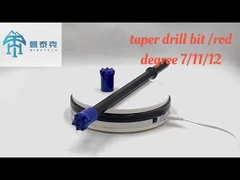 Hexagonale boorverlengingsstaaf, H22 11 graden Steenboorstaaf staal